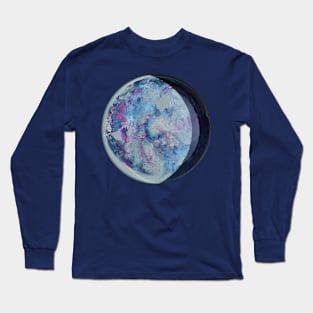 Paintslick moon Long Sleeve T-Shirt